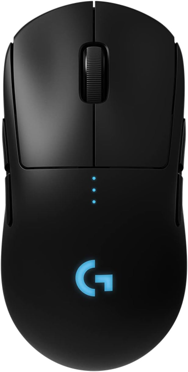 Logitech G203 Wired Gaming Mouse, 8,000 Dpi, Rainbow Optical Effect Lightsync Rgb, 6 Programmable Buttons, On-Board Memory, Screen Mapping, Pc/Mac Computer And Laptop Compatible - Black