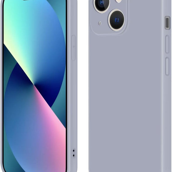 INFOSUN iPhone 15 Pro Case Silicone Protective Cover, Ultra Slim Soft Silicone Gel TPU Cover, Anti-Scratch Anti-Fingerprint Case Compatible with Apple iPhone 15 Pro(6.1Inch) (2023) (Black)