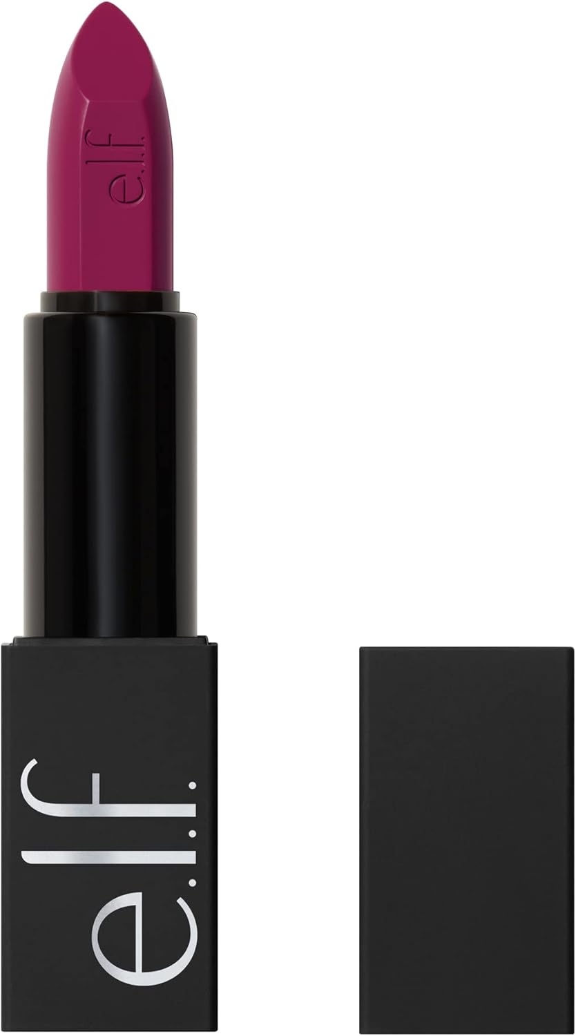 e.l.f. O Face Satin Lipstick, Richly Pigmented No Regrets