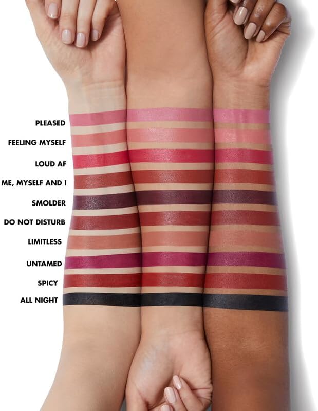 e.l.f. O Face Satin Lipstick, Richly Pigmented No Regrets