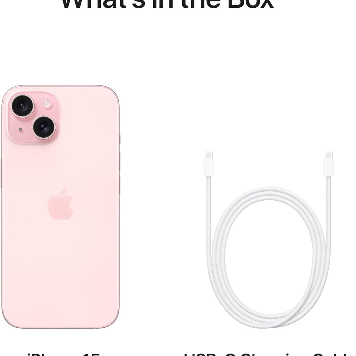 Apple iPhone 15 (265 GB) - Pink
