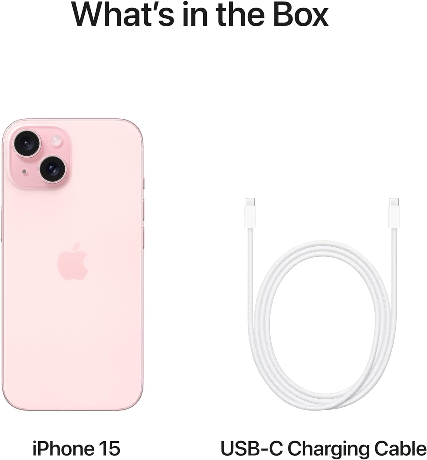 Apple iPhone 15 (265 GB) - Pink