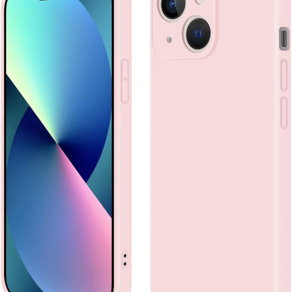 INFOSUN iPhone 15 Pro Case Silicone Protective Cover, Ultra Slim Soft Silicone Gel TPU Cover, Anti-Scratch Anti-Fingerprint Case Compatible with Apple iPhone 15 Pro(6.1Inch) (2023) (Black)