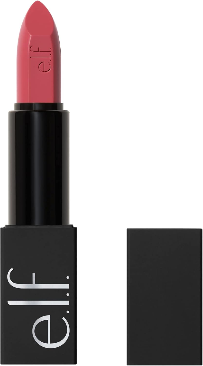 e.l.f. O Face Satin Lipstick, Richly Pigmented No Regrets