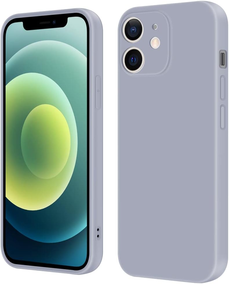 INFOSUN iPhone 15 Pro Case Silicone Protective Cover, Ultra Slim Soft Silicone Gel TPU Cover, Anti-Scratch Anti-Fingerprint Case Compatible with Apple iPhone 15 Pro(6.1Inch) (2023) (Black)