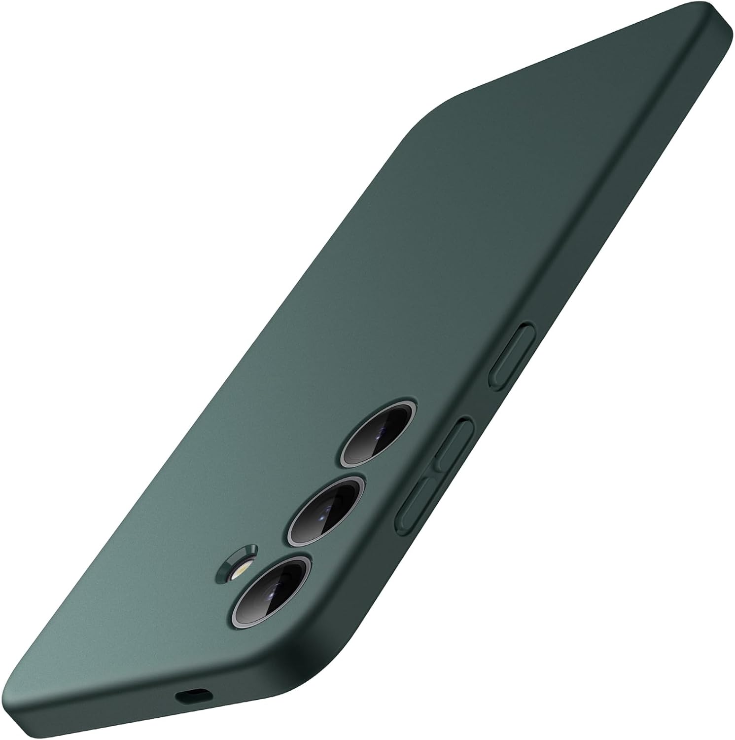JETech Slim Fit Case for Samsung Galaxy S24 5G, Camera Lens Full Protection, Soft TPU Thin Protective Phone Cover with Matte Finish, Shockproof (Black)