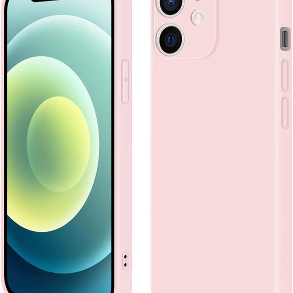 INFOSUN iPhone 15 Pro Case Silicone Protective Cover, Ultra Slim Soft Silicone Gel TPU Cover, Anti-Scratch Anti-Fingerprint Case Compatible with Apple iPhone 15 Pro(6.1Inch) (2023) (Black)