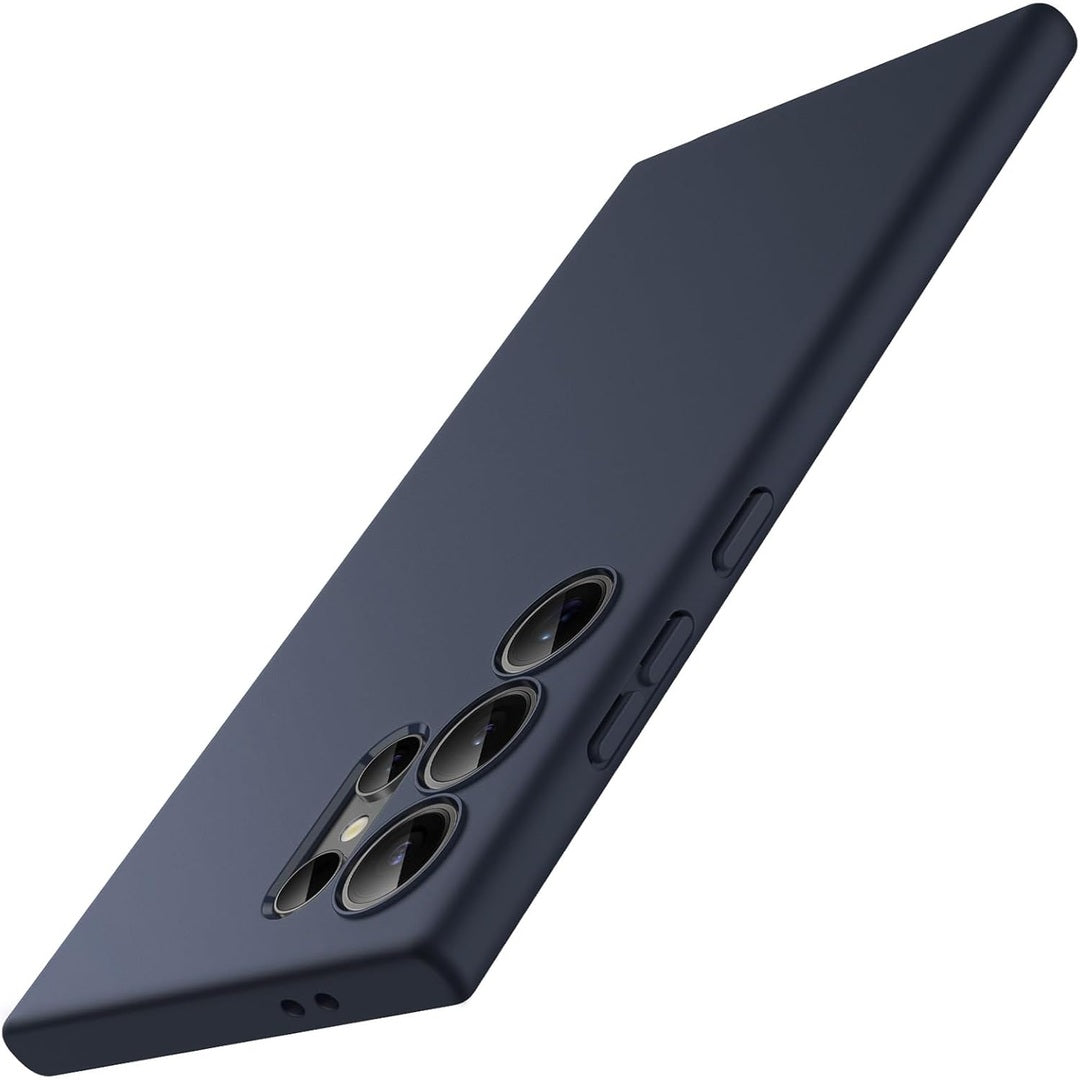 JETech Slim Fit Case for Samsung Galaxy S24 5G, Camera Lens Full Protection, Soft TPU Thin Protective Phone Cover with Matte Finish, Shockproof (Black)