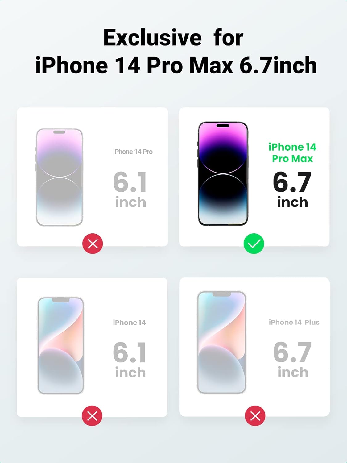 UGREEN 2 Pack for iPhone 17 Pro Max Screen Protector Privacy 6.9'' 100% Privacy Protection 1:1 Full Coverage Military Grade 9H Tempered Glass Anti-Spy Screen Protector Easy to Install