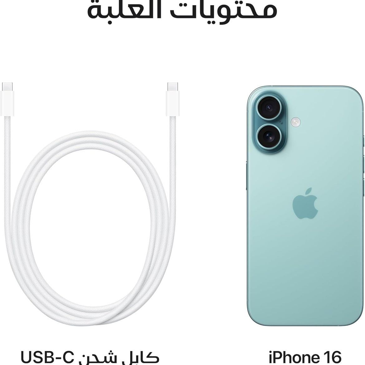 Apple iPhone 16 (128 GB) - Black