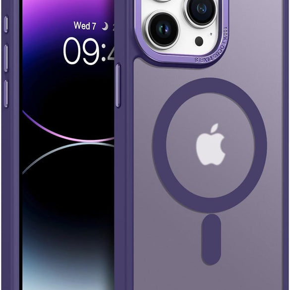 Eligo Magnetic Case for iPhone 11, Compatible with MagSafe Shockproof Protection Cover, Translucent Matte Phone Case with Strong Magnet, Slim Case for Apple 11 6.1 Inch (2019)(Black)