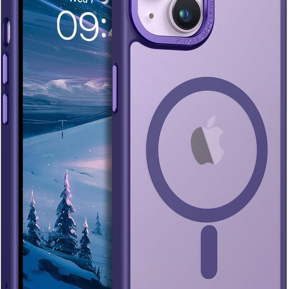 Eligo Magnetic Case for iPhone 11, Compatible with MagSafe Shockproof Protection Cover, Translucent Matte Phone Case with Strong Magnet, Slim Case for Apple 11 6.1 Inch (2019)(Black)
