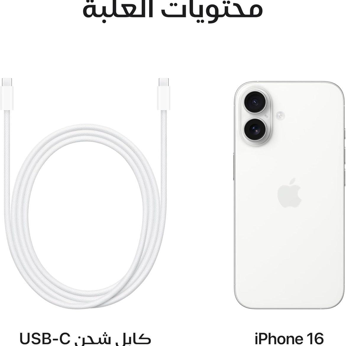 Apple iPhone 16 (128 GB) - Black