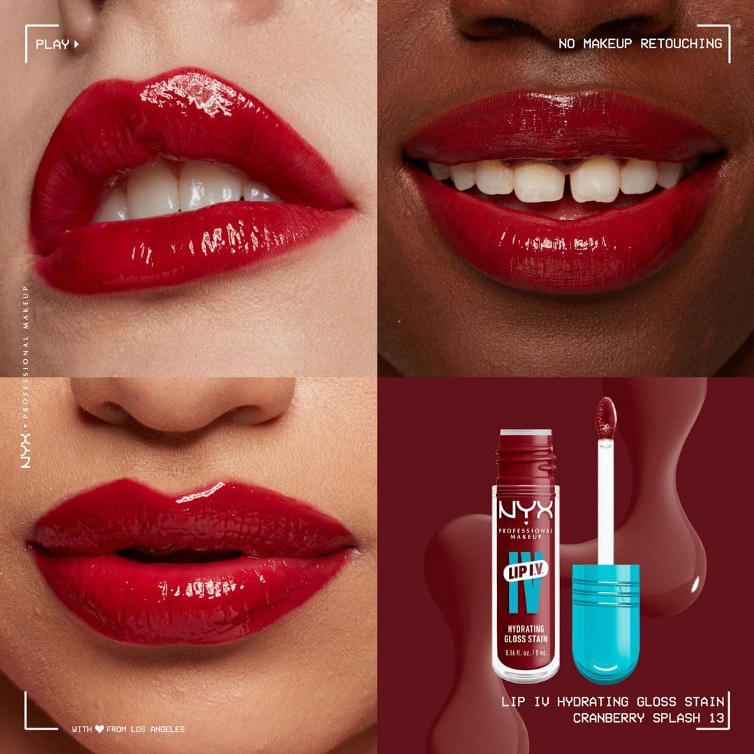 Click to see full view NYX Professional Makeup Lip IV Hydrating Gloss Stain, Lip Gloss