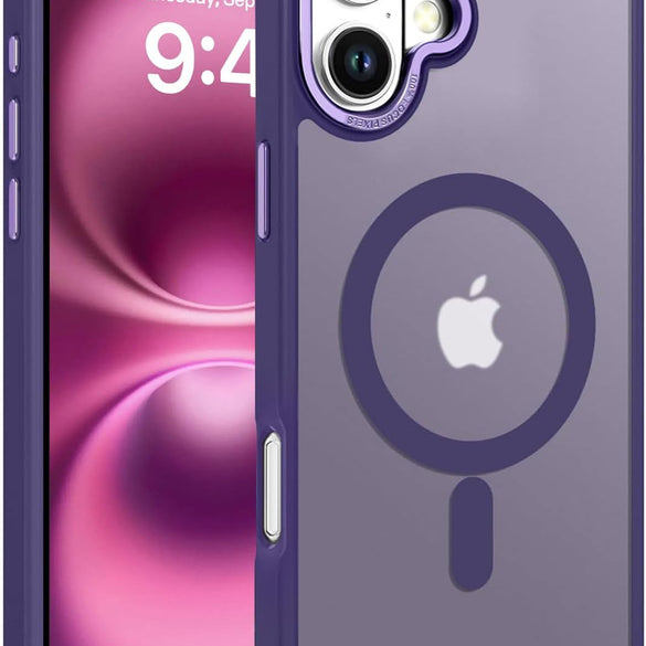 Eligo Magnetic Case for iPhone 11, Compatible with MagSafe Shockproof Protection Cover, Translucent Matte Phone Case with Strong Magnet, Slim Case for Apple 11 6.1 Inch (2019)(Black)