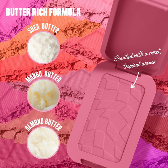 NYX Professional Makeup Buttermelt Blush, Powder Blush, up to 12 H Wear, Fade & Transfer Resistant, Butta Together