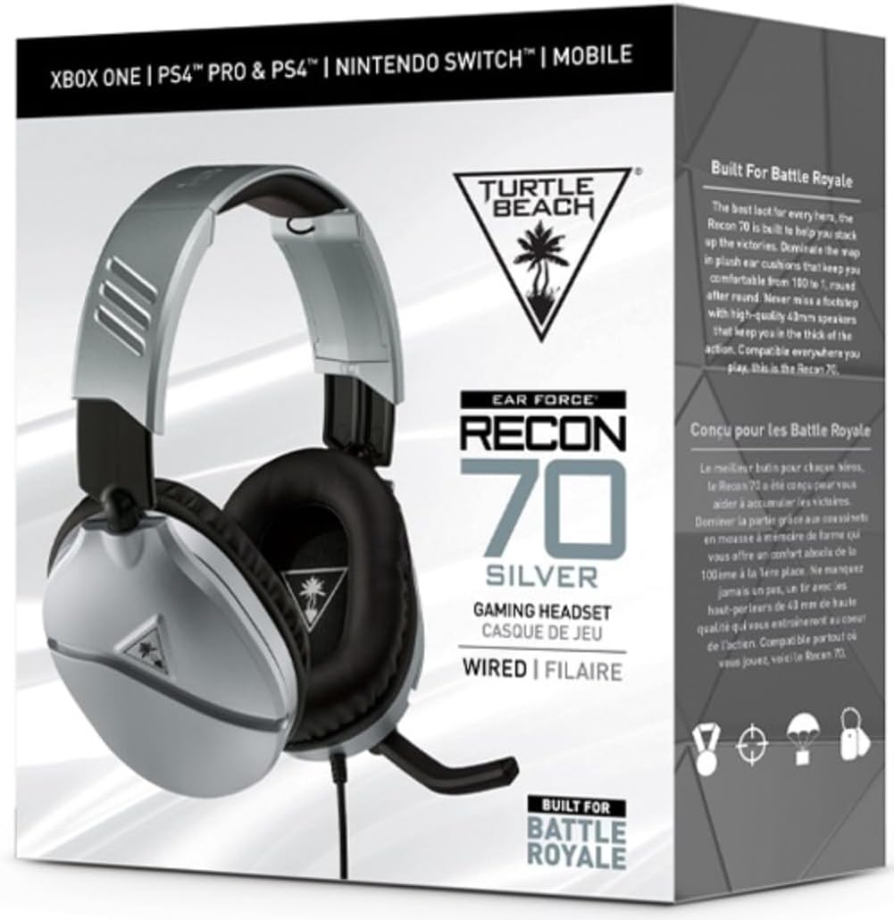 Turtle Beach Recon 70 Camo White Gaming Headset for Xbox Series X|S, Xbox One, PS5, PS4, Nintendo Switch & PC