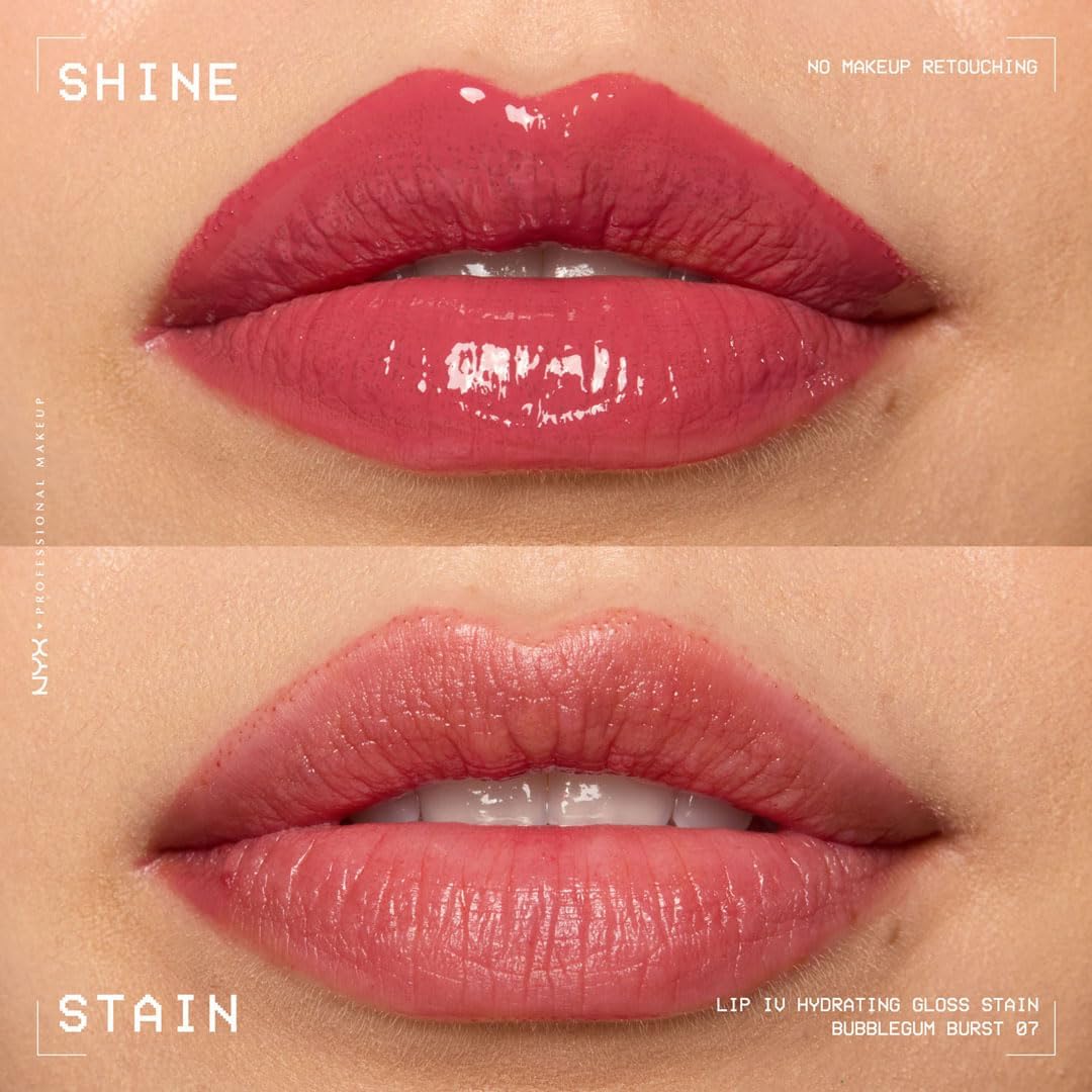 Click to see full view NYX Professional Makeup Lip IV Hydrating Gloss Stain, Lip Gloss