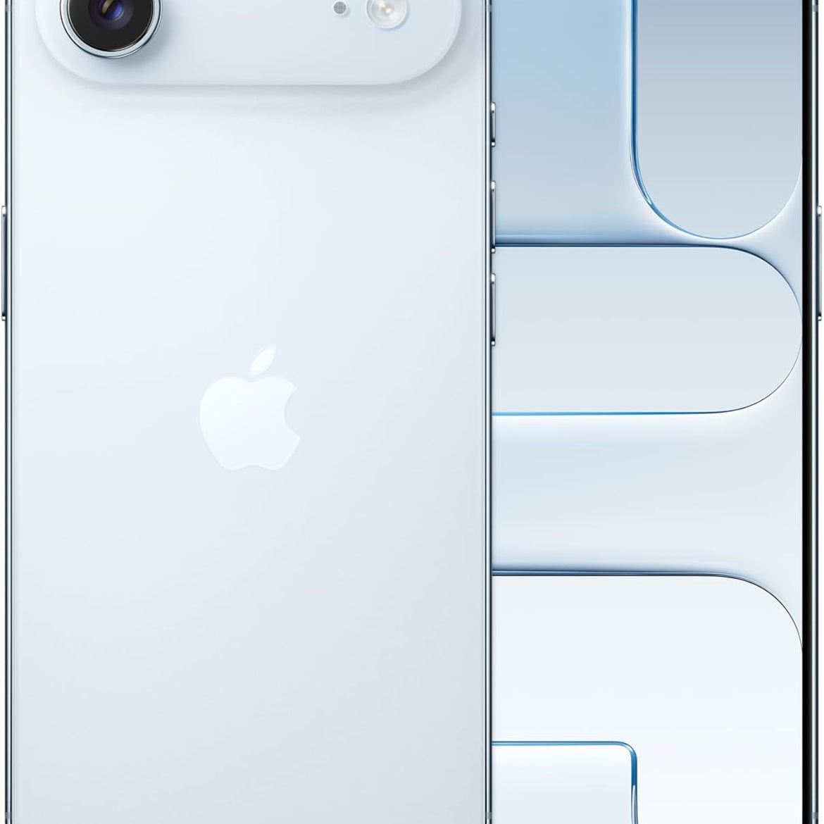 Apple iPhone Air 256 GB: Thinnest iPhone Ever, 6.5-inch Display with ProMotion up to 120Hz, Powerful A19 Pro Chip, Center Stage Front Camera, All-Day Battery Life; Sky Blue