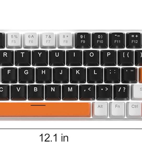MageGee Portable 60% Mechanical Gaming Keyboard (Grey/Blue Switch)