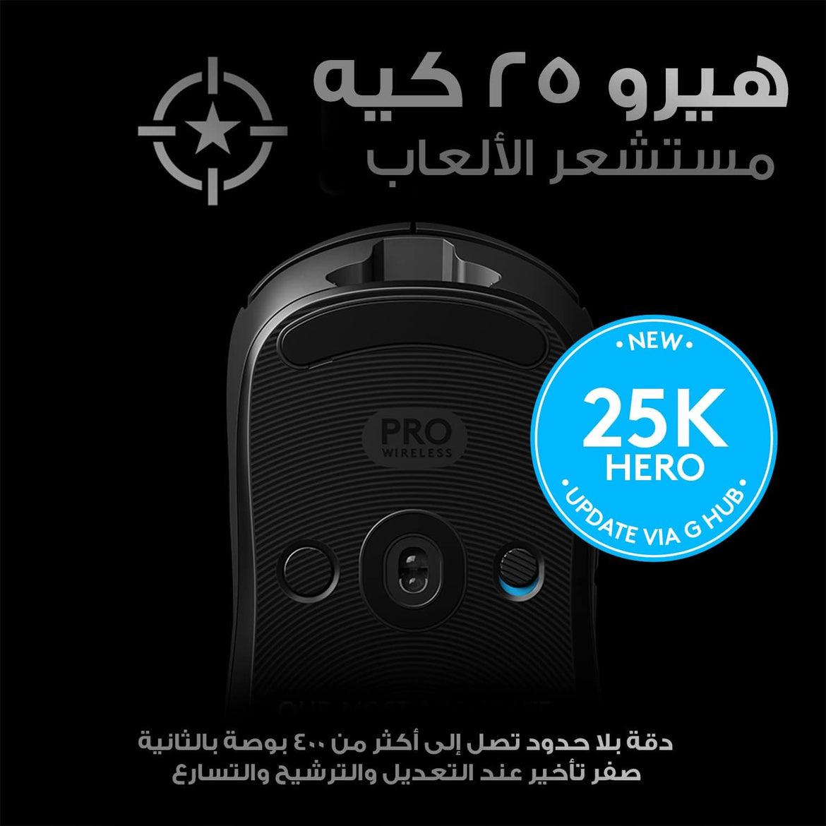 Logitech G203 Wired Gaming Mouse, 8,000 Dpi, Rainbow Optical Effect Lightsync Rgb, 6 Programmable Buttons, On-Board Memory, Screen Mapping, Pc/Mac Computer And Laptop Compatible - Black