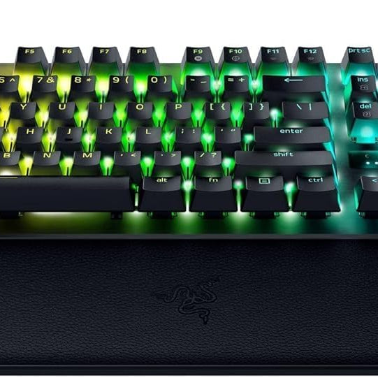 Razer Huntsman Mini 60% Compact Gaming Keyboard: Purple Switch, Clicky Optical-Mechanical Switches, Doubleshot PBT Keycaps, Detachable USB-C Cable, US Layout - Black