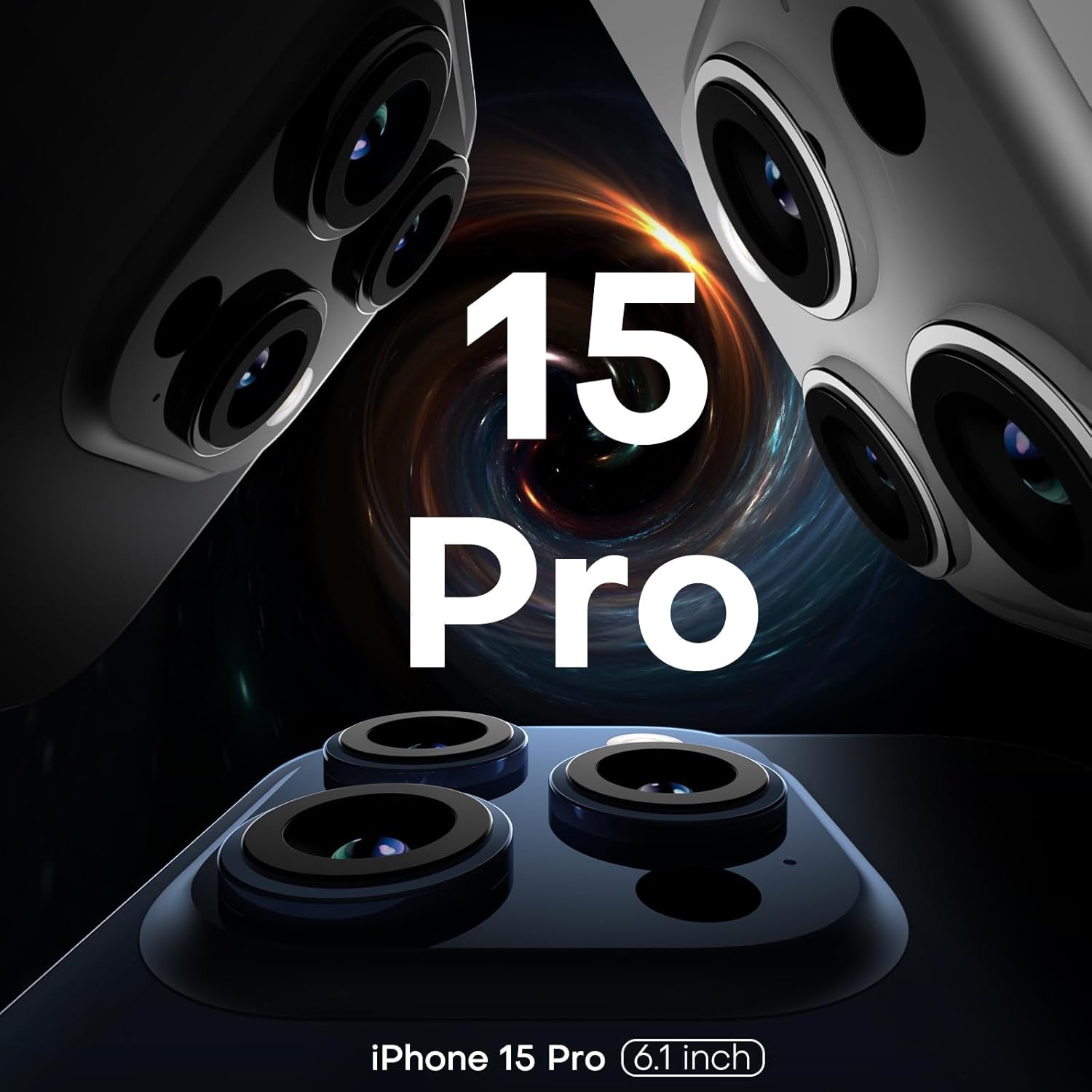 Eligo for iPhone 14 Pro Case, Compatible with MagSafe, with Magnetic Invisible Stand,【Shockproof Military-Grade Protection】Soft Silicone Phone Cover with Kickstand for Apple 14 Pro (Black)