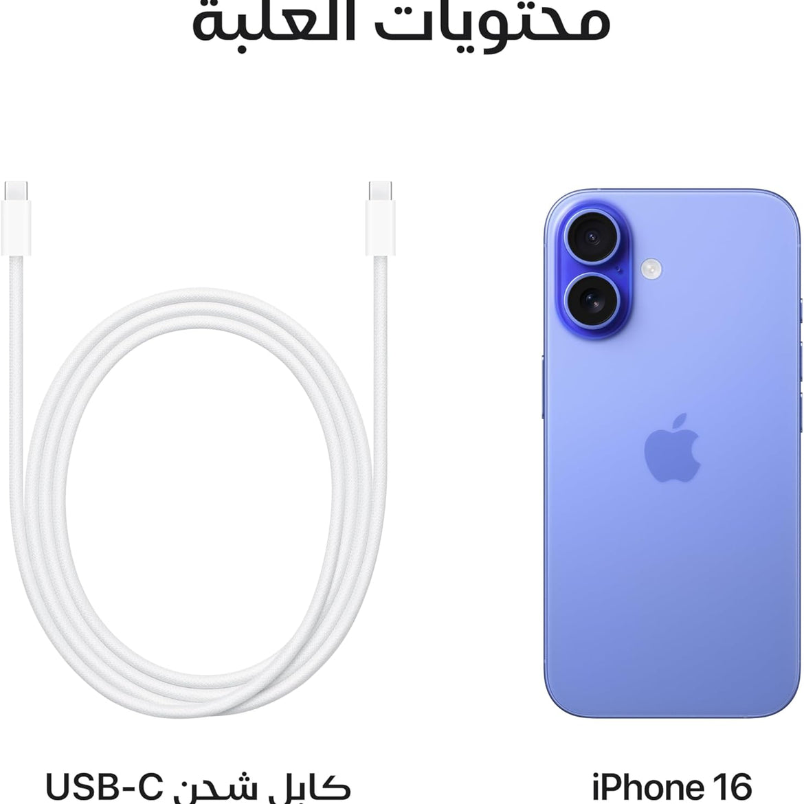 Apple iPhone 16 (128 GB) - Black