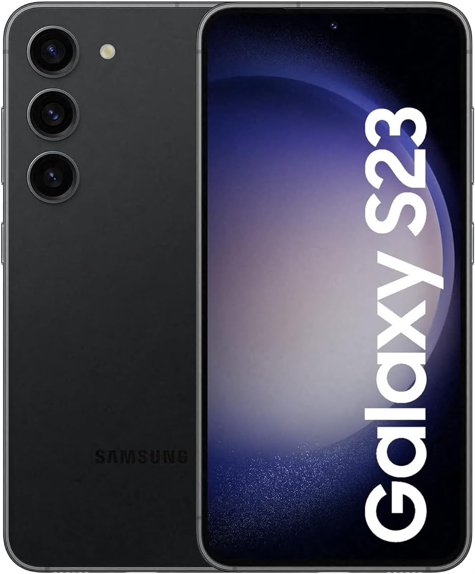 Samsung Galaxy S23, 8GB RAM 256GB Phantom Black, International Version, 5G Mobile Phone, Dual SIM, Android Smartphone