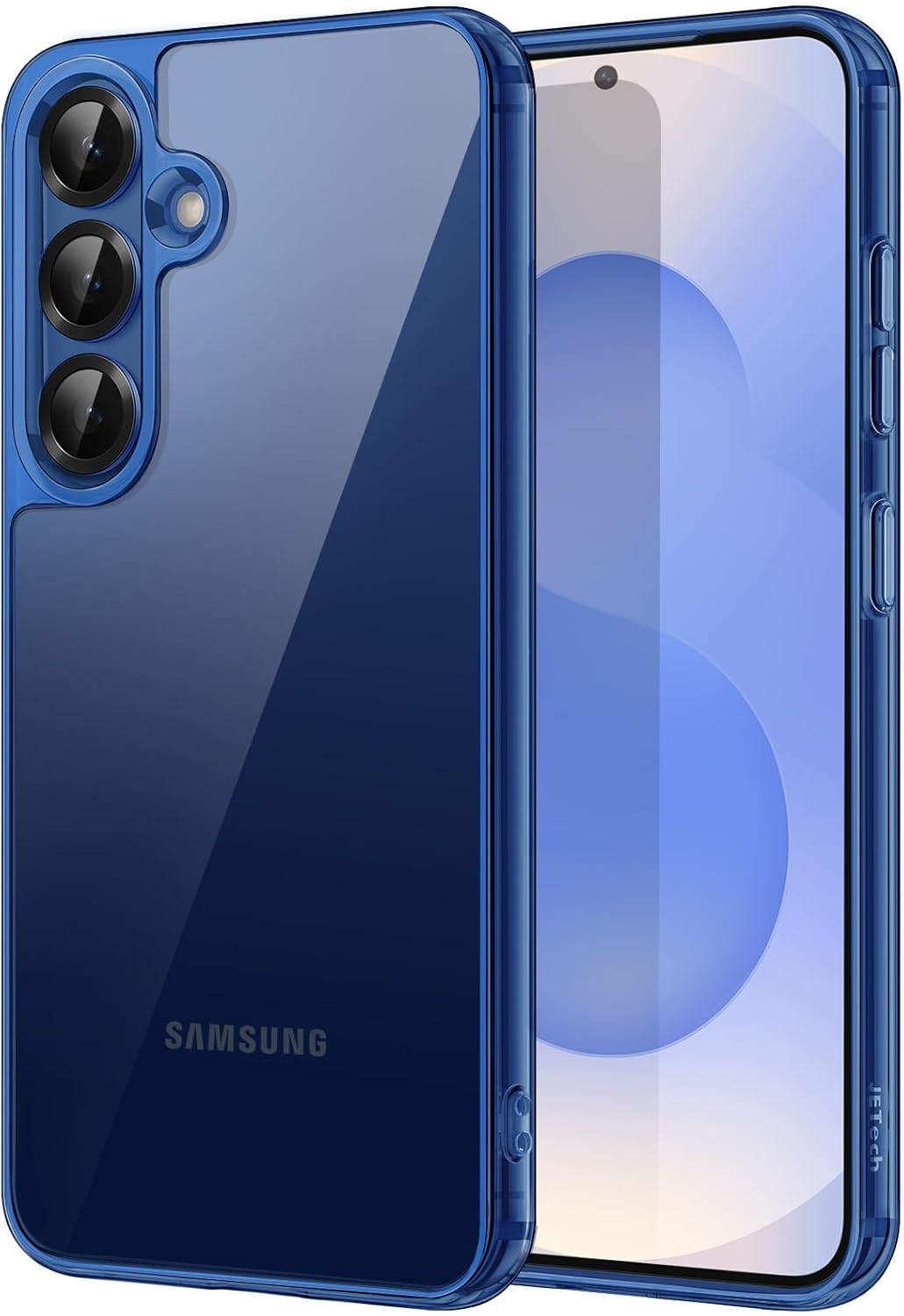 JETech Case for Samsung Galaxy S25 Ultra 5G, Non-Yellowing Shockproof Bumper Protective Phone Cover, Anti-Scratch Hard PC Back (Clear)