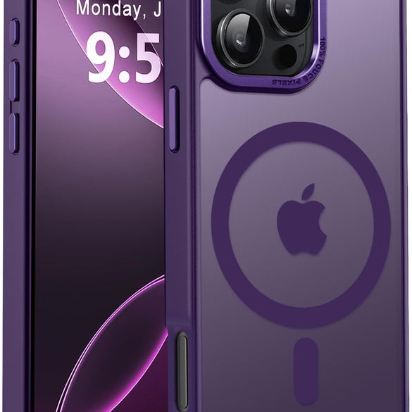 Eligo Magnetic Case for iPhone 11, Compatible with MagSafe Shockproof Protection Cover, Translucent Matte Phone Case with Strong Magnet, Slim Case for Apple 11 6.1 Inch (2019)(Black)