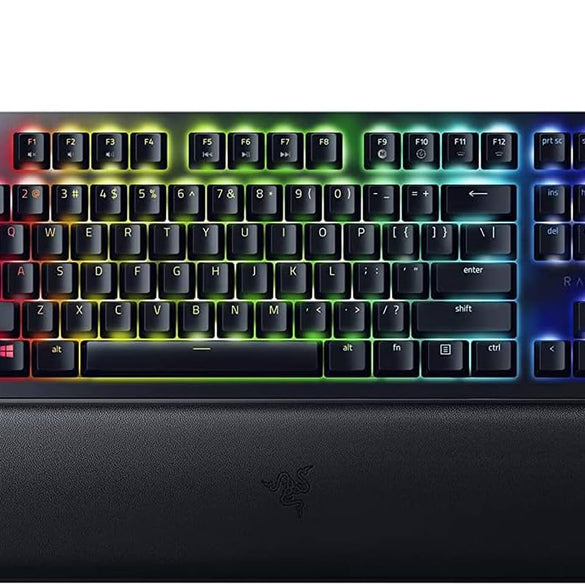 Razer Huntsman Mini 60% Compact Gaming Keyboard: Purple Switch, Clicky Optical-Mechanical Switches, Doubleshot PBT Keycaps, Detachable USB-C Cable, US Layout - Black