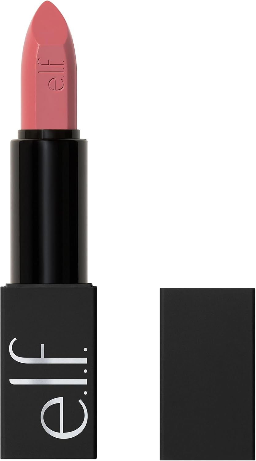 e.l.f. O Face Satin Lipstick, Richly Pigmented No Regrets