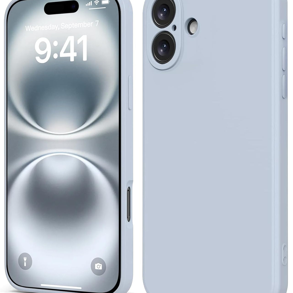 INFOSUN iPhone 15 Pro Case Silicone Protective Cover, Ultra Slim Soft Silicone Gel TPU Cover, Anti-Scratch Anti-Fingerprint Case Compatible with Apple iPhone 15 Pro(6.1Inch) (2023) (Black)