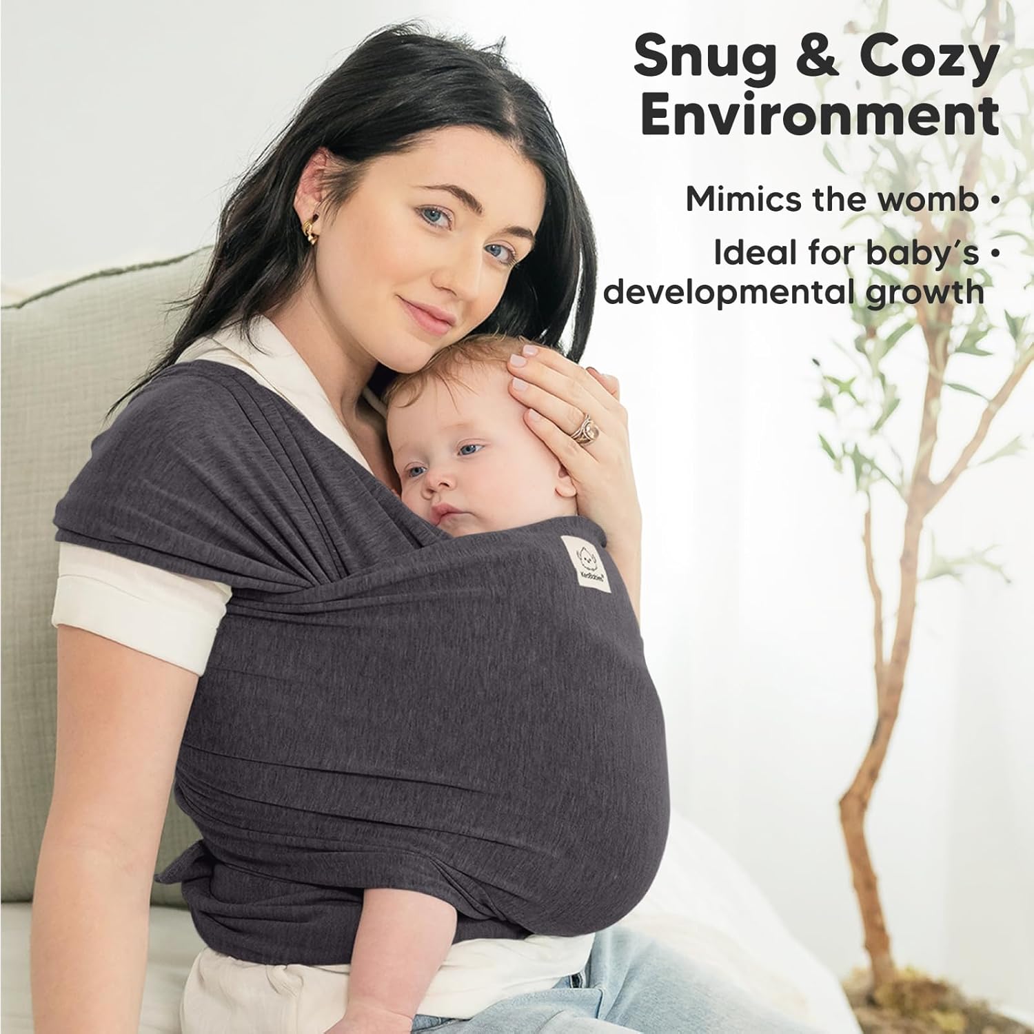 KeaBabies All-in-1 Baby Wrap Carrier Newborn and Infant
