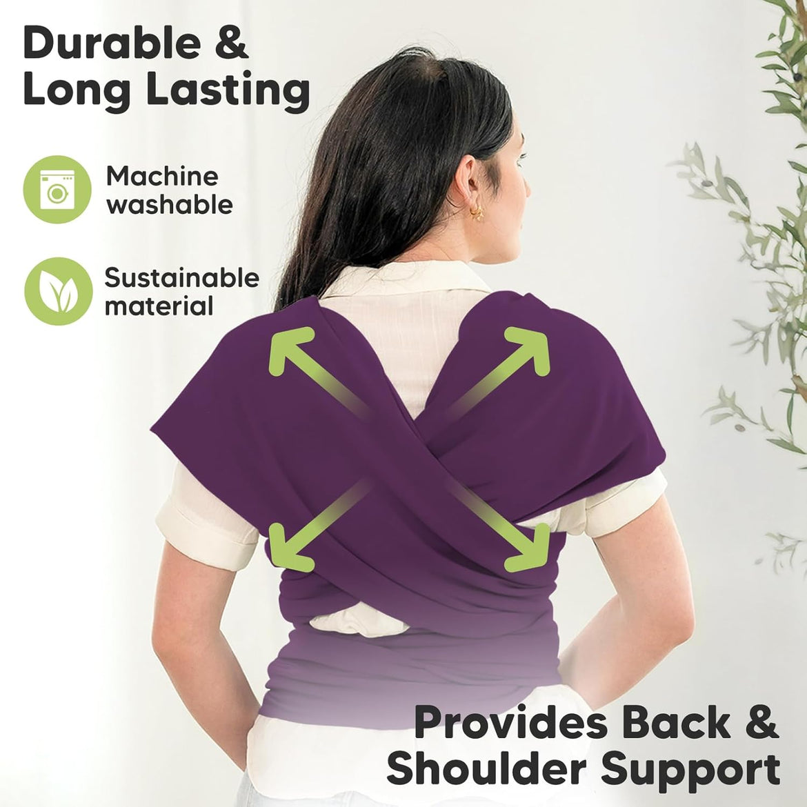 KeaBabies All-in-1 Baby Wrap Carrier Newborn and Infant