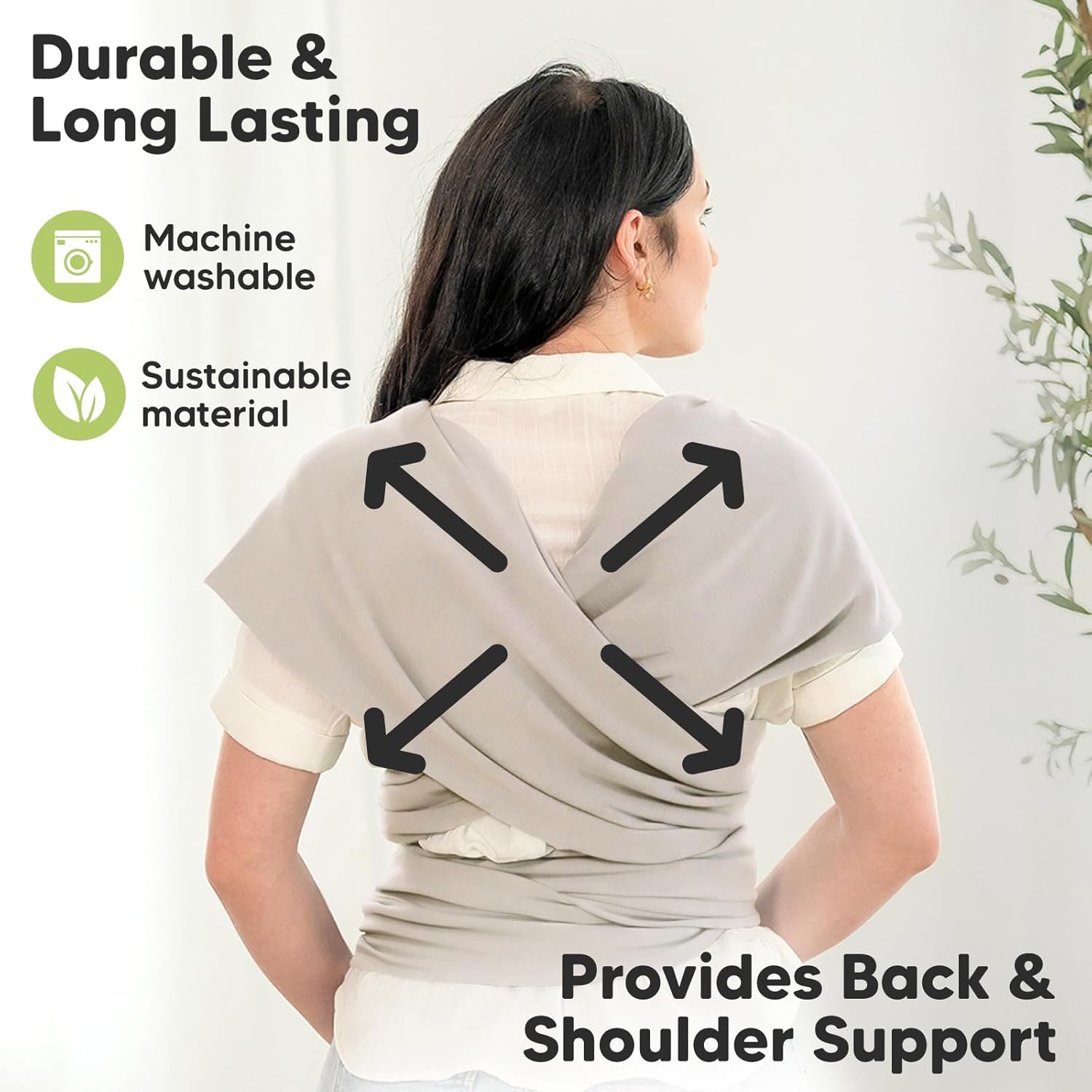 KeaBabies All-in-1 Baby Wrap Carrier Newborn and Infant