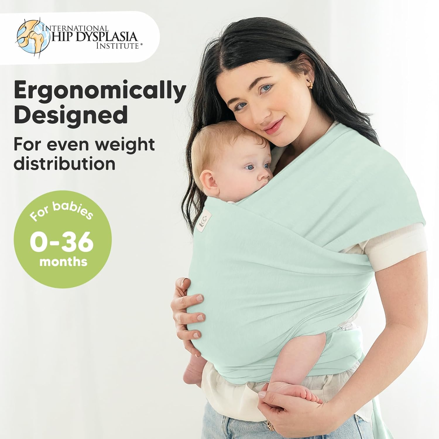 KeaBabies All-in-1 Baby Wrap Carrier Newborn and Infant