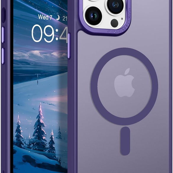 Eligo Magnetic Case for iPhone 11, Compatible with MagSafe Shockproof Protection Cover, Translucent Matte Phone Case with Strong Magnet, Slim Case for Apple 11 6.1 Inch (2019)(Black)