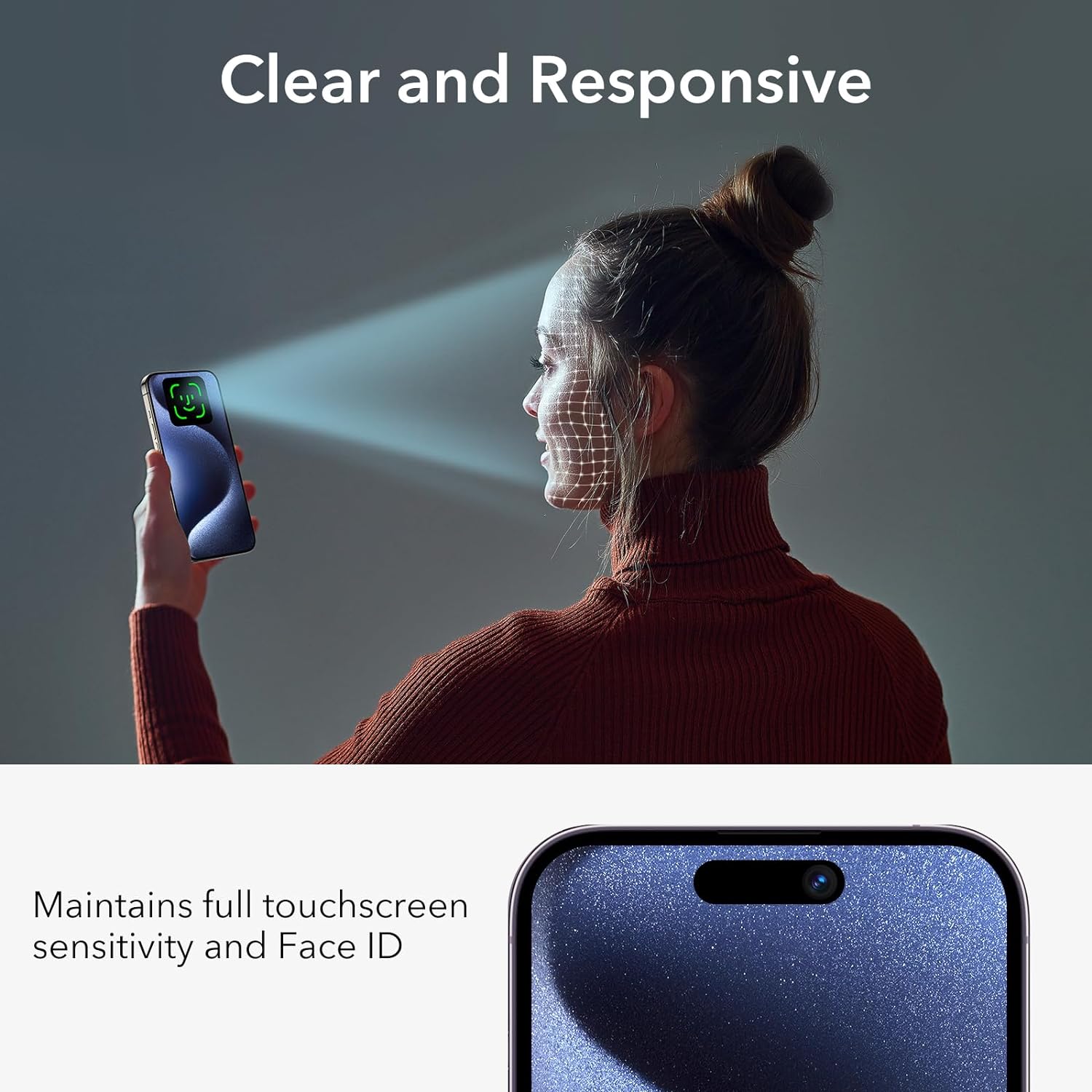 ESR 3 Pack for iPhone 17 Pro Max Screen Protectors, High Clarity, 9H Hardness Scratch Resistant, Military-Grade Tempered Glass, Shatterproof, Screen Guard with Easy Installation Tool
