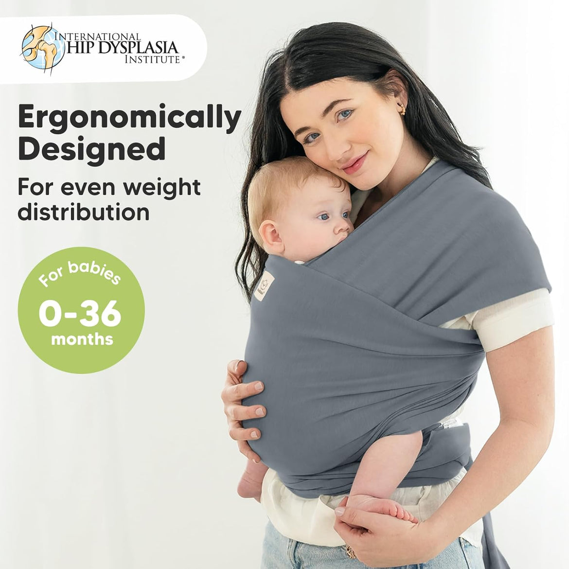 KeaBabies All-in-1 Baby Wrap Carrier Newborn and Infant
