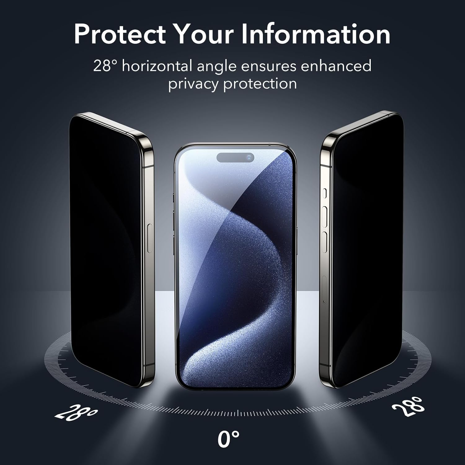 ESR 3 Pack for iPhone 17 Pro Max Screen Protectors, High Clarity, 9H Hardness Scratch Resistant, Military-Grade Tempered Glass, Shatterproof, Screen Guard with Easy Installation Tool