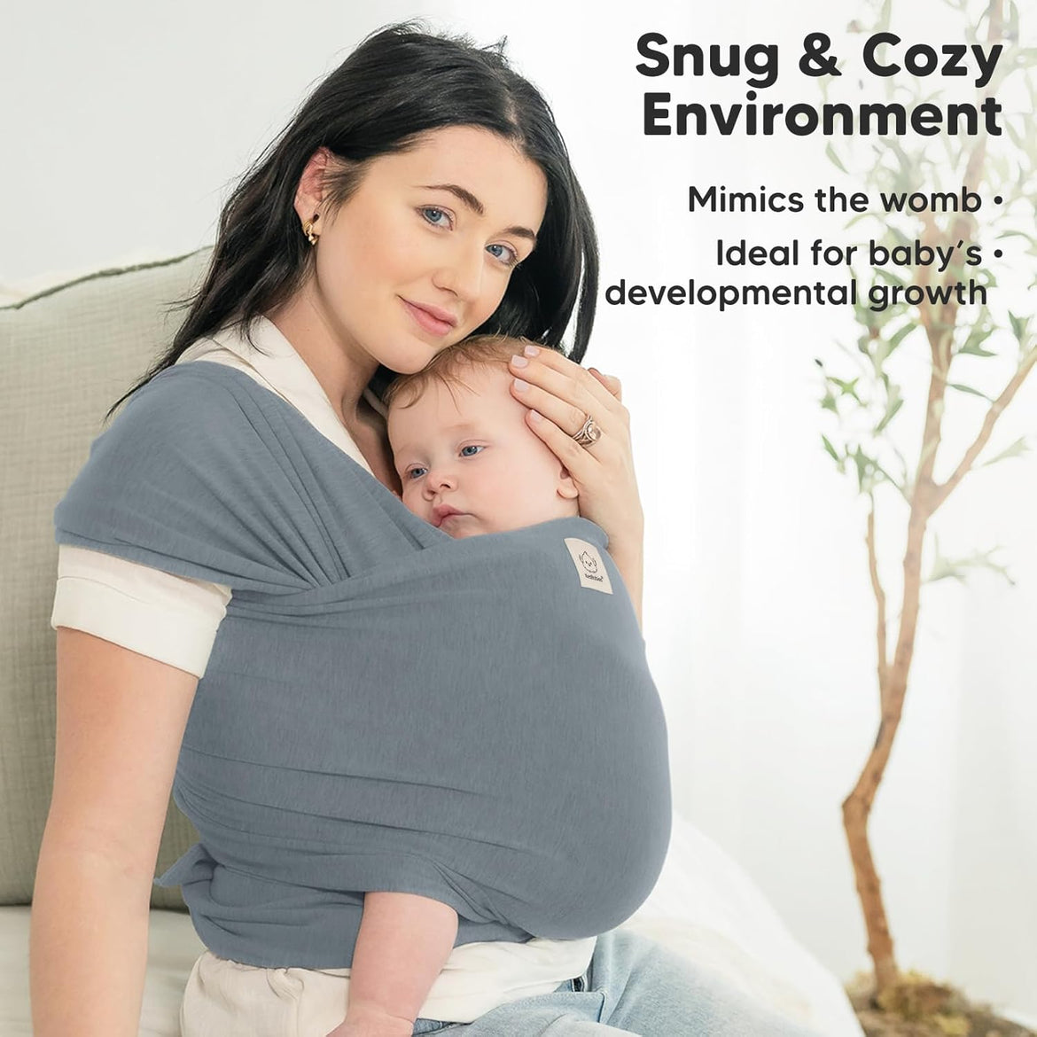 KeaBabies All-in-1 Baby Wrap Carrier Newborn and Infant
