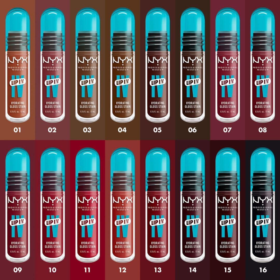 Click to see full view NYX Professional Makeup Lip IV Hydrating Gloss Stain, Lip Gloss