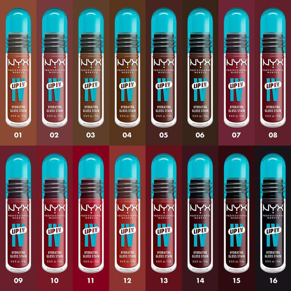 Click to see full view NYX Professional Makeup Lip IV Hydrating Gloss Stain, Lip Gloss