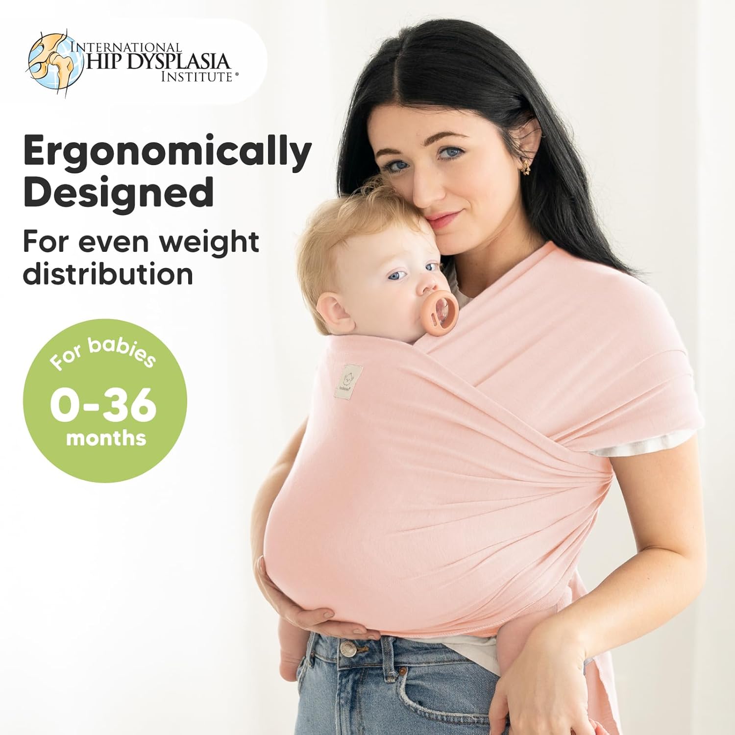 KeaBabies All-in-1 Baby Wrap Carrier Newborn and Infant