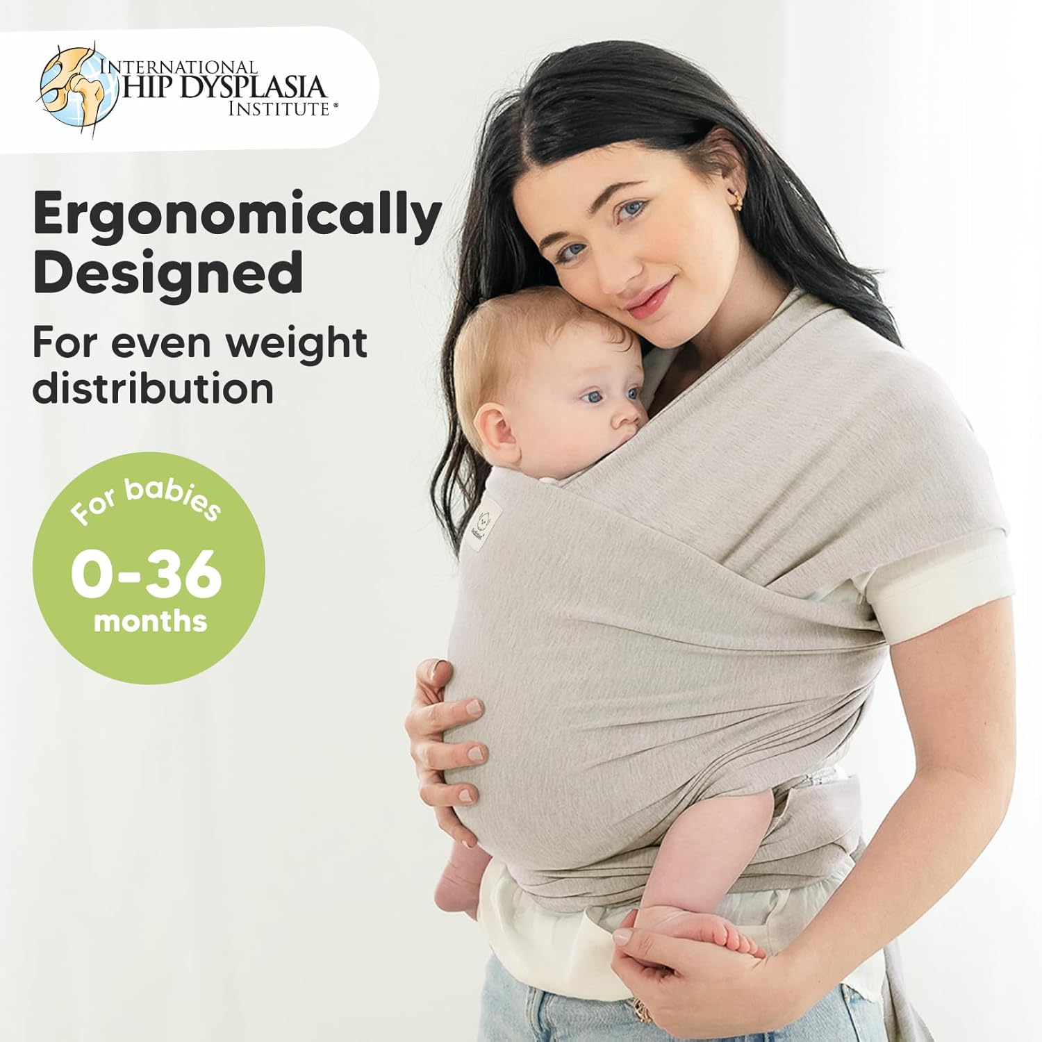KeaBabies All-in-1 Baby Wrap Carrier Newborn and Infant