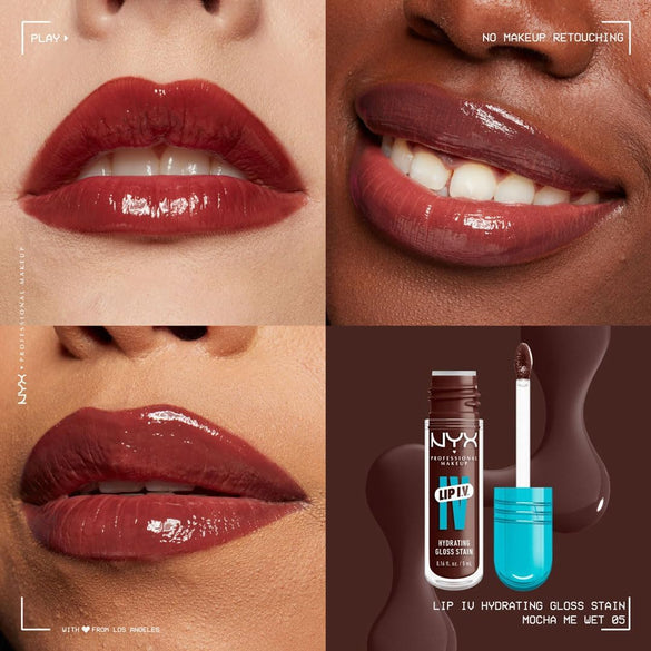 Click to see full view NYX Professional Makeup Lip IV Hydrating Gloss Stain, Lip Gloss