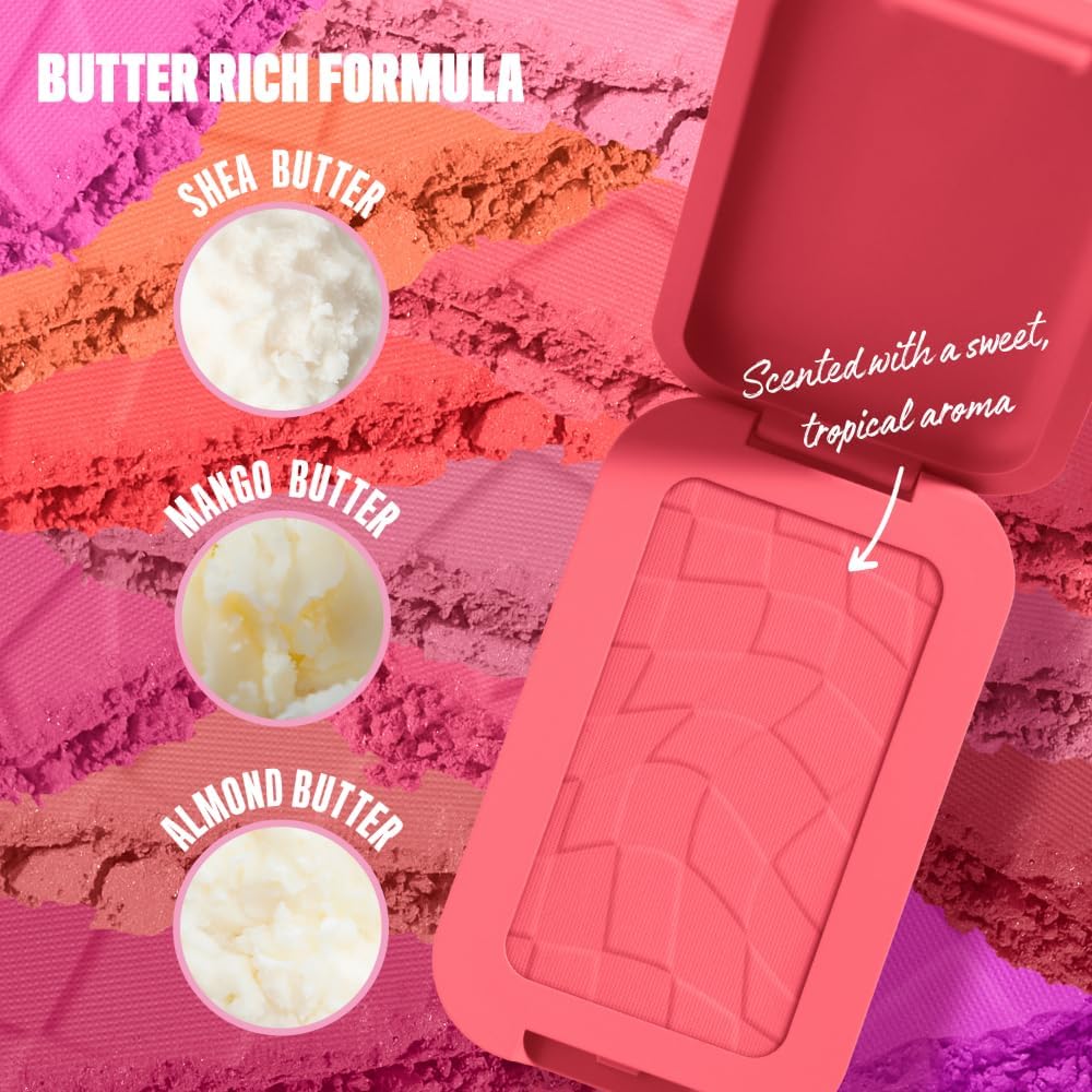 NYX Professional Makeup Buttermelt Blush, Powder Blush, up to 12 H Wear, Fade & Transfer Resistant, Butta Together