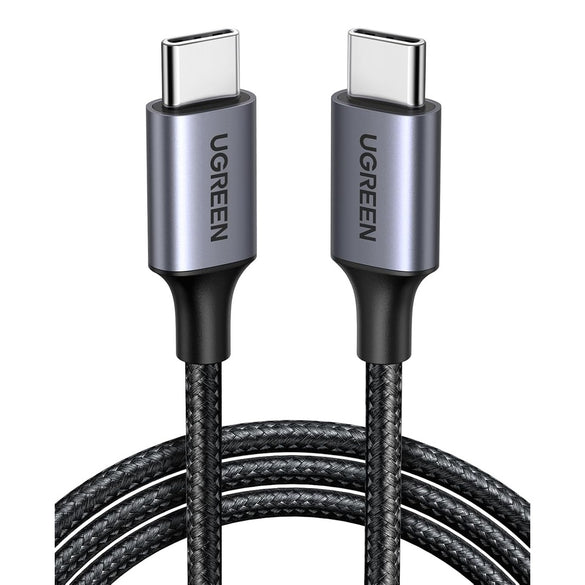 UGREEN USB C to USB C Cable 60 W PD 3.0, PPS USB-C Charging Cable Compatible with iPhone 17 Pro Max, iPhone Air, iPhone 16 15 Pro Max, Galaxy S25 S24 MacBook Air M2 iPad Pro, Air 5/Mini, Pixel 9 etc